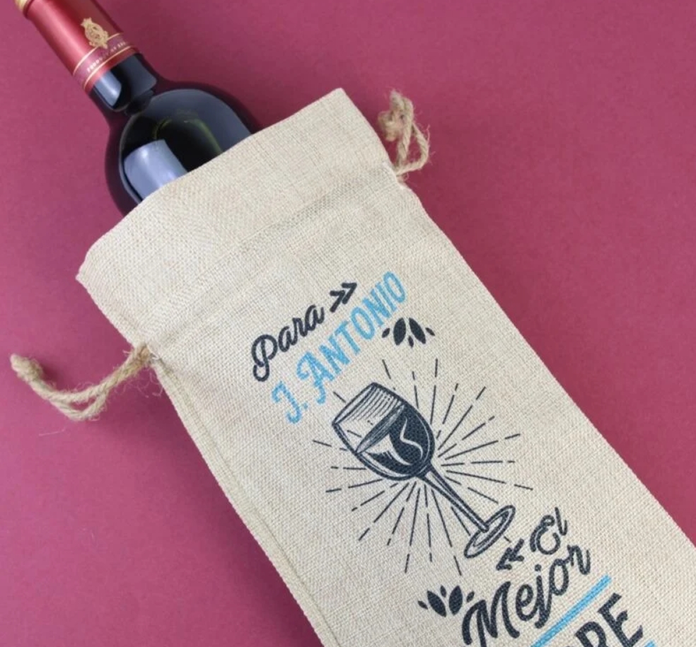 Las bolsas para vino personalizadas: la clave de tu regalo 5