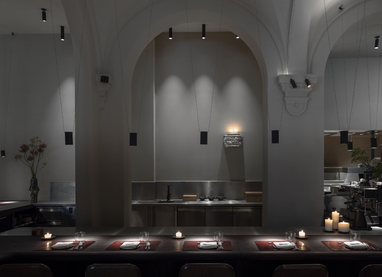 El restaurante Blueness, diseñado por Space Copenhagen 2