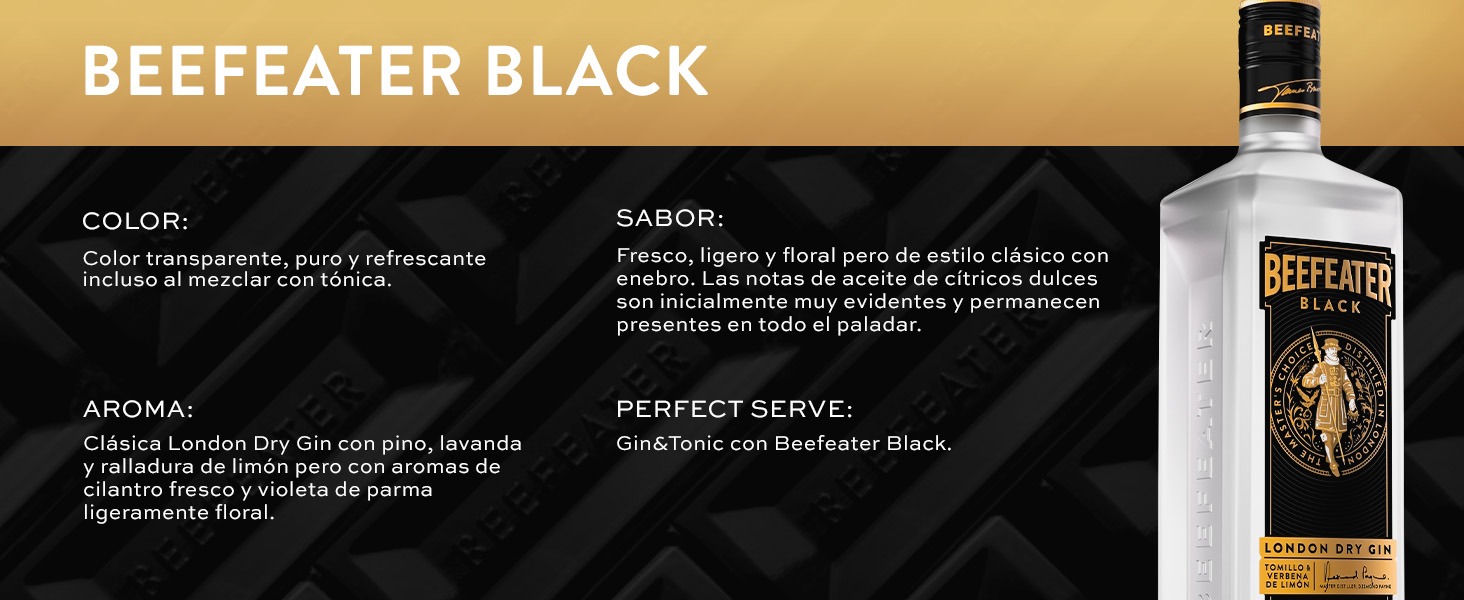 Descubre Beefeater Black: Innovación y Tradición en Ginebra 59