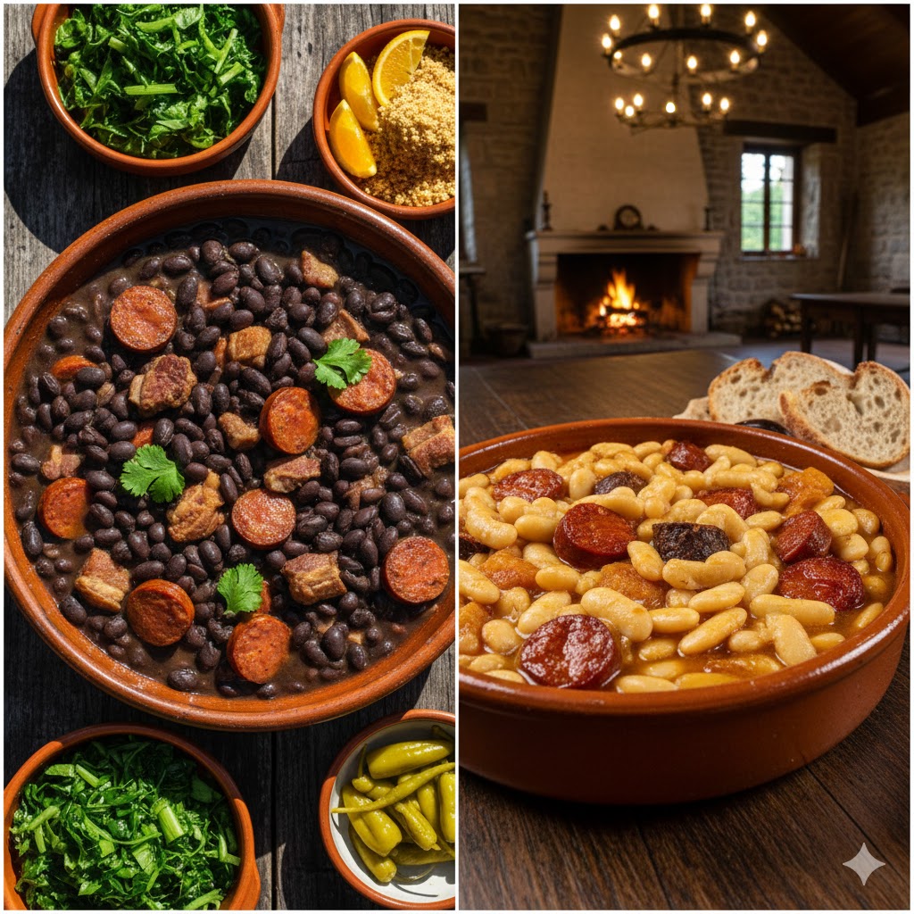 Gastronomía - Feijoada Brasileña vs. La Fabada Asturiana 1