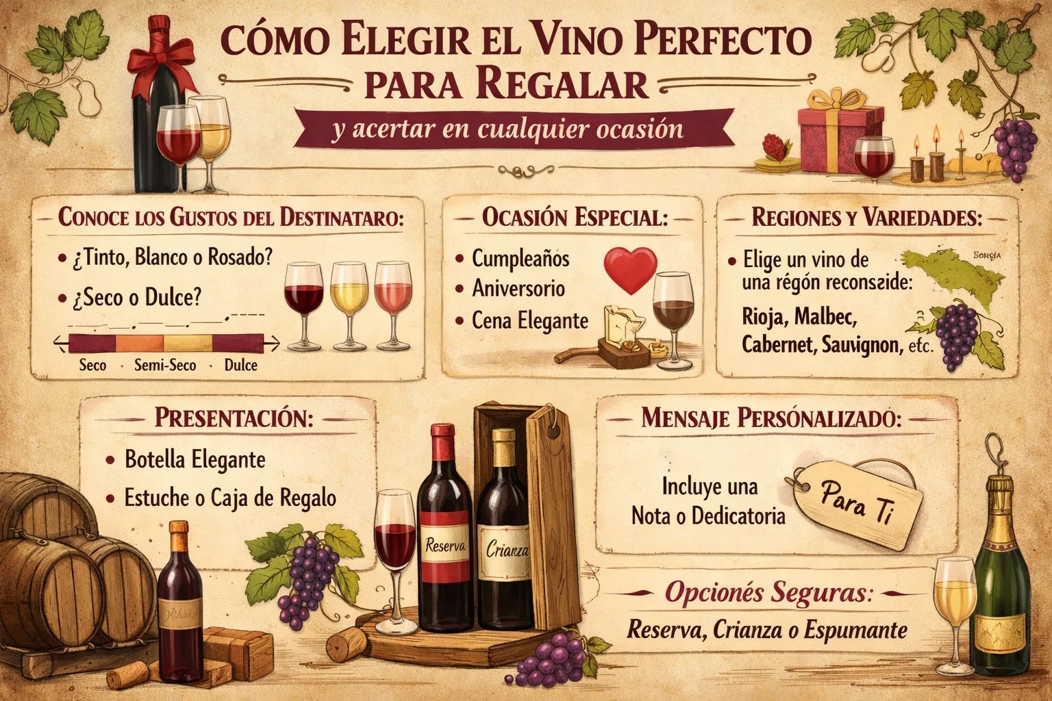 Cómo elegir el vino perfecto para regalar y acertar en cualquier ocasión 1