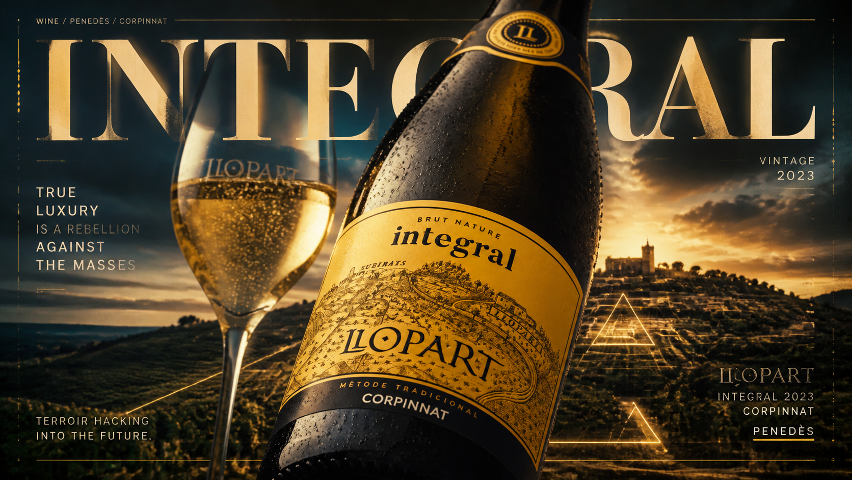 Llopart Integral 2023 espumoso Corpinnat del Penedès 1 Llopart Integral 2023 espumoso Corpinnat del Penedès 1